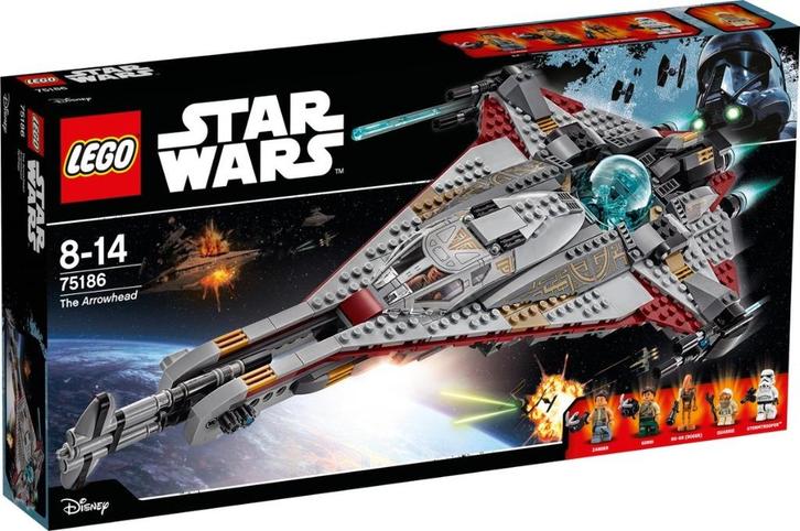 Legoset 75186 The Arrowhead, Kinderen en Baby's, Speelgoed | Duplo en Lego, Nieuw, Lego, Complete set, Ophalen of Verzenden