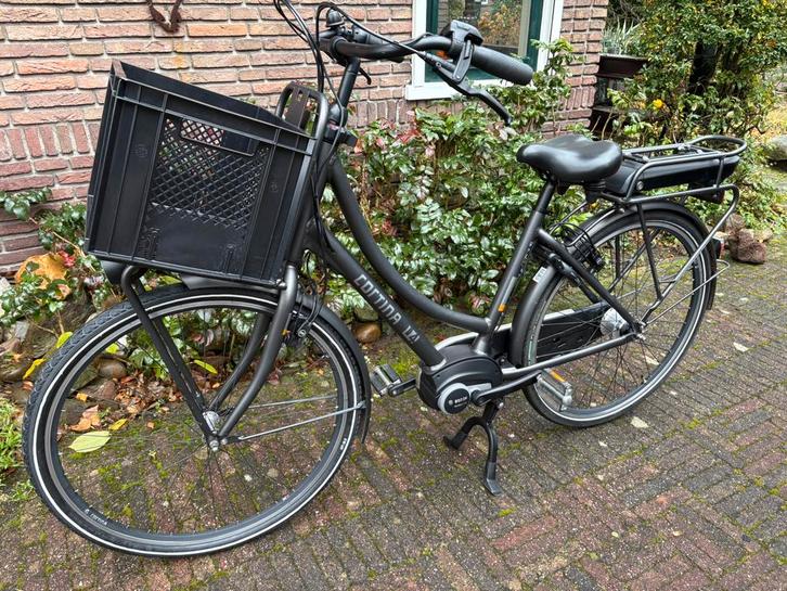 Cortina e u4 elektrische fiets ebike bosch middenmotor zwart, Fietsen en Brommers, Elektrische fietsen, Zo goed als nieuw, 47 tot 51 cm