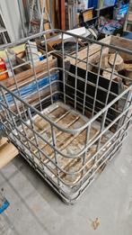 Metalen Draadcontainer IBC Container, Doe-het-zelf en Verbouw, Kratten en Dozen, Ophalen, Gebruikt, 100 cm of meer, 60 cm of meer