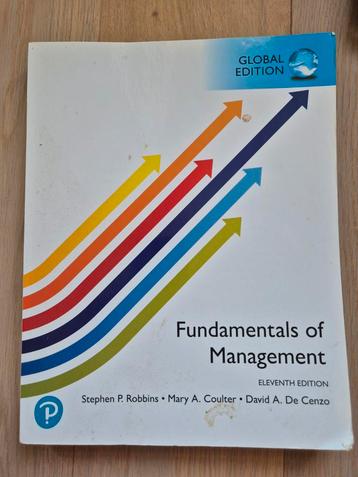 Management Fundamentals - Robbins, Coulter, De Cenzo beschikbaar voor biedingen