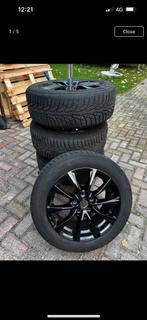 BORBET velgen + winterbanden 16 inch, Ophalen, Gebruikt, Velg(en), 16 inch