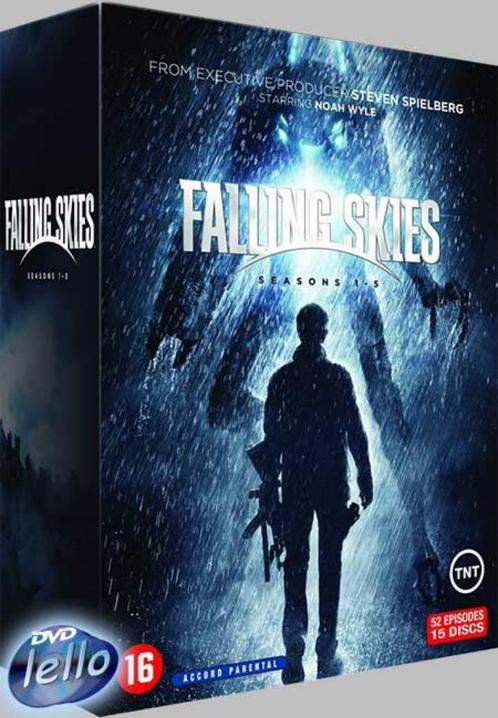 Falling Skies, Complete Serie, Seizoen 1- 5 Box (2011-15) NL, Cd's en Dvd's, Dvd's | Tv en Series, Nieuw in verpakking, Actie en Avontuur