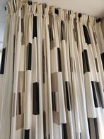 Moderne gordijnen: 2x 180 cm breed x 247 cm hoog, Ophalen of Verzenden, Crème, 150 tot 200 cm, 200 cm of meer