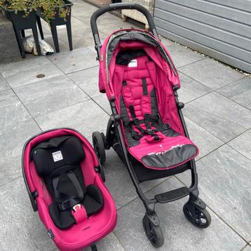 Gebruikte kinderwagen + autostoel (Peg Perego) beschikbaar voor biedingen