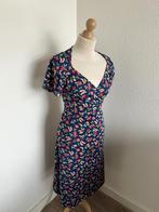 King Louie maat XL fruitige cross jurk 2931, Kleding | Dames, Jurken, Blauw, Maat 46/48 (XL) of groter, Ophalen of Verzenden, Zo goed als nieuw