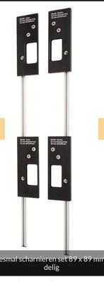 Frees mal 89x89, Doe-het-zelf en Verbouw, Hang- en Sluitwerk, Ophalen of Verzenden, Zo goed als nieuw, Rvs, Scharnier