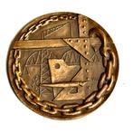 ANMB Metaalbond bronzen Penning Liquidatiecongres 1971, Postzegels en Munten, Verzenden, Overige landen, Losse munt