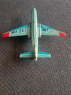 Blikken speelgoed vliegtuig met frictie gvt44, Gebruikt, Schaalmodel, N.b, Ophalen of Verzenden
