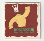 King Shirts oude folder met stof staaltjes, Gebruikt, Verzenden, Overige typen, X