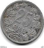 norway 25 ore 1904 km 360 vf catalog val = 40,00$, Verzenden, Overige landen, Losse munt