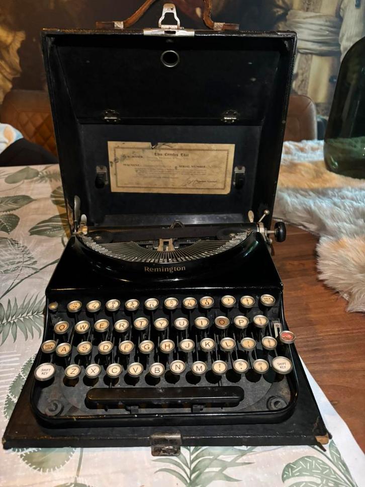 Remington portable V.393012. (1932), Diversen, Typemachines, Gebruikt, Ophalen