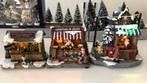 Typisch Hollands. Drie  kerstkramen met verlichting, Ophalen, Zo goed als nieuw