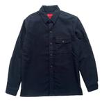 Supreme AW13 Moleskin Shirt, Kleding | Heren, Overhemden, Blauw, Halswijdte 38 (S) of kleiner, Ophalen of Verzenden, Zo goed als nieuw