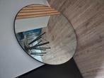 Spiegel, Huis en Inrichting, Woonaccessoires | Spiegels, Ophalen, Zo goed als nieuw, Rond, Minder dan 100 cm