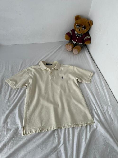 Vintage Ralph Lauren polo, Kleding | Heren, Polo's, Zo goed als nieuw, Maat 52/54 (L), Geel, Ophalen of Verzenden