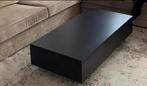 Prachtige zwarte salontafel, Ophalen, 100 tot 150 cm, 50 tot 100 cm, Zo goed als nieuw