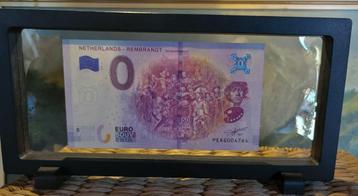 0 euro Biljet DE NACHTWACHT in lijst - Rembrandt van Rijn. beschikbaar voor biedingen