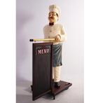 Kok 180 cm - kokbeeld met menubord