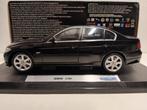 BMW 330 i sedan 4drs zwart Welly metal 1:18 KRD, Ophalen of Verzenden, Zo goed als nieuw, Auto, Welly