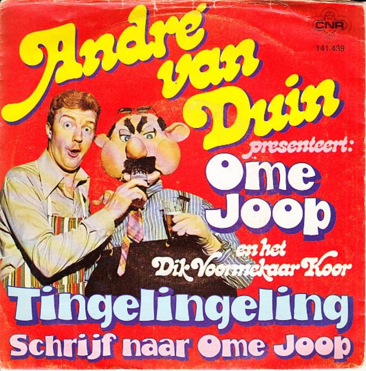 a van duin & ome joop - tingelingeling, Cd's en Dvd's, Vinyl Singles, Gebruikt, Pop, Ophalen of Verzenden