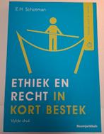 Ethiek en recht in kort bestek, Ophalen of Verzenden, Zo goed als nieuw, HBO, Boom