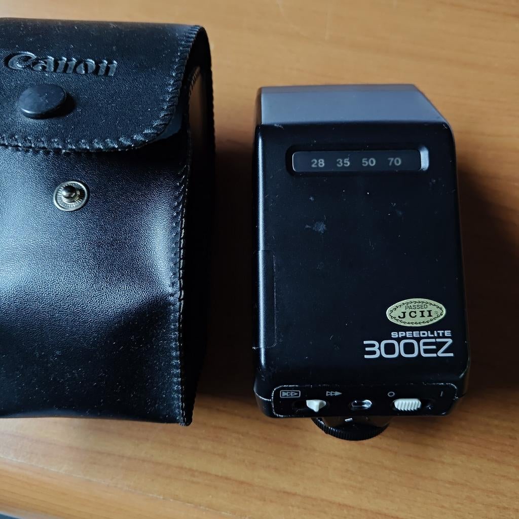 Canon Speedlite 300EZ Flitser, Ophalen of Verzenden, Gebruikt, Canon