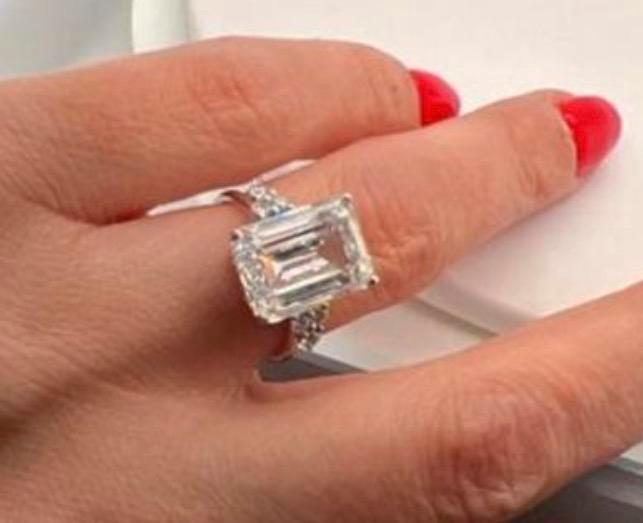 Gouden ring met diamant totaal 3.38ct met IGI certificaat!, Sieraden, Tassen en Uiterlijk, Ringen, Nieuw, Dame, 17 tot 18, Wit