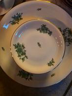 Vintage Gebakservies - 10 Schoteltjes & Taartschaal, Antiek en Kunst, Ophalen of Verzenden