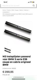 E36 coupe/cabrio intaplijsten + stootlijsten, Ophalen of Verzenden