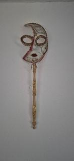 Venetiaans Masker met Muzieknoten, Antiek en Kunst, Curiosa en Brocante, Ophalen of Verzenden