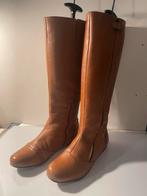 3 suisses collection Cognac Leather Equestrian boots EU 38, Hoge laarzen, Oranje, Ophalen of Verzenden, Zo goed als nieuw