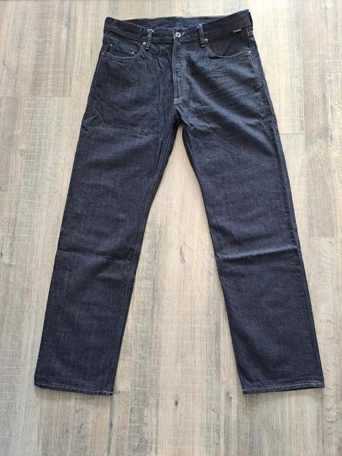 Gstar heren jeans 36/34, Kleding | Heren, Spijkerbroeken en Jeans, Zo goed als nieuw, W36 - W38 (confectie 52/54), Blauw, Ophalen of Verzenden