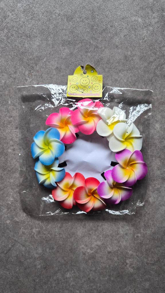Bloem plumeria haar speldjes nieuw, Ophalen of Verzenden, Nieuw
