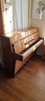 Mooie gebruikte Hoffman piano, Muziek en Instrumenten, Piano's, Ophalen of Verzenden, Gebruikt, Bruin