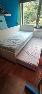 Ikea Eenpersoonsbed 90x200 met logeerbed, Ophalen, Gebruikt, 90 cm, Eenpersoons