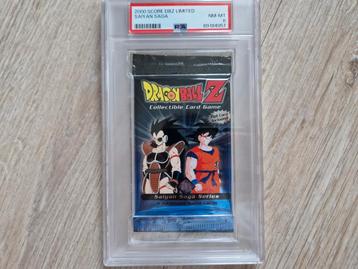 Dragon Ball Z 2000 Saiyan Saga Booster Pack PSA 8  beschikbaar voor biedingen
