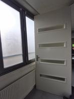 Deur wit glas, Ophalen, Binnendeur, Zo goed als nieuw, 200 tot 215 cm