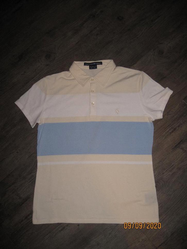 Ralph Lauren Sport beige polo maat M, Kleding | Dames, Sportkleding, Gedragen, Racketsport, Maat 38/40 (M), Beige, Ophalen of Verzenden