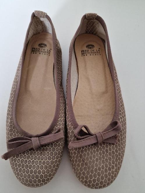 Schoenen (flats) maat 38, Kleding | Dames, Schoenen, Gedragen, Overige typen, Overige kleuren, Ophalen of Verzenden
