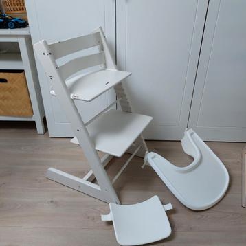 Stokke Tripp Trapp stoel met babyset beschikbaar voor biedingen