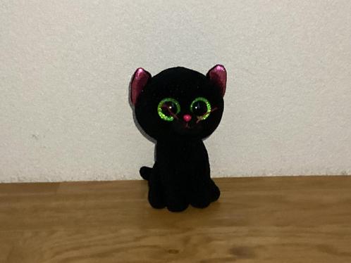 Ty Beanie Boo - Zwarte Kat, Kinderen en Baby's, Speelgoed | Knuffels en Pluche, Zo goed als nieuw, Overige typen, Ophalen of Verzenden