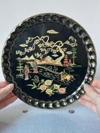 Vintage cocktailtray/dienblad,23,5cm. Wandbord bohemian boho, Verzenden