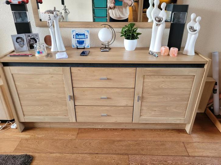 Leen Bakker Sanne dressoir kast, Huis en Inrichting, Kasten | Buffetkasten, Gebruikt, 100 tot 150 cm, 150 tot 200 cm, 25 tot 50 cm