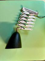 Mid-Century lamp - zwart/wit - goede originele bedrading, Led-lamp, Gebruikt, Mid-Century, E27 (groot)