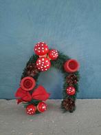 vintage/ retro kaarsenstandaard., Ophalen of Verzenden, Gebruikt