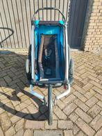 Thule Chariot Cross 1 Fietskar + Hardloopwiel, Ophalen, Gebruikt, Opvouwbaar, 20 tot 40 kg