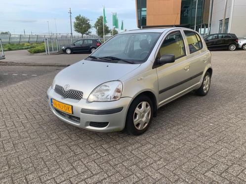 Toyota Yaris 1.3 VVT-i Terra Zilver 2003 Stuurbekr 5-drs NAP, Auto's, Toyota, Te koop, Yaris, ABS, Airbags, Metallic lak, Open dak