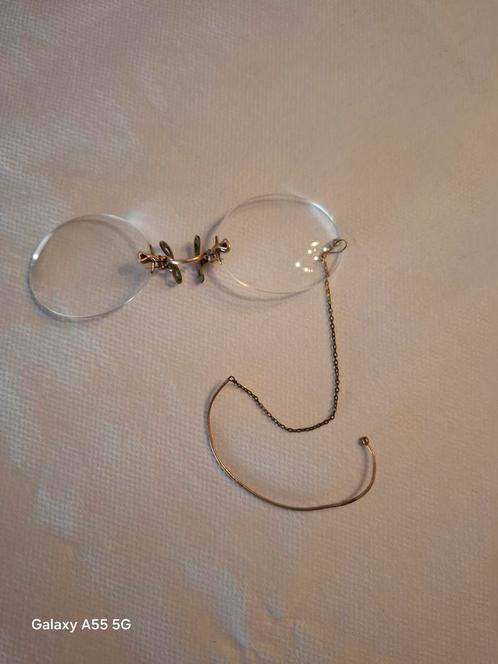 Antieke Lorgnet / Neusbril, Antiek en Kunst, Antiek | Kleding en Accessoires, Dames, Heren, Ophalen of Verzenden