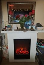 Sfeervolle Elektrische Sfeerhaard, Ophalen of Verzenden, Gebruikt, Vrijstaande haard, Elektrische haard