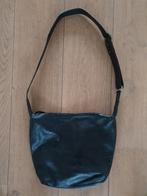 Zwarte leren tas van Saccoo, Ophalen of Verzenden, Gebruikt, Zwart, Handtas